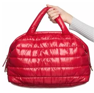 ❤️ NWOT Red Estee Lauder Weekender Bag